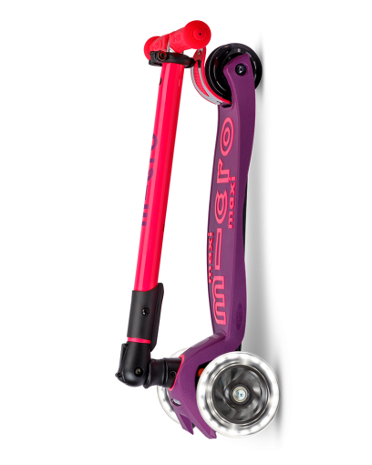 Micro Maxi Deluxe Foldable LED Neon skrejritenis
