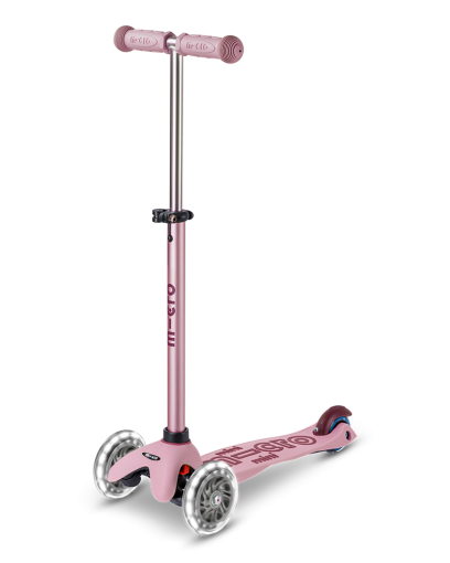 Micro Mini Deluxe Rock & Go LED scooter