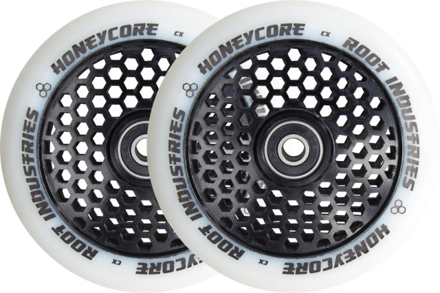 Root Industries Honeycore Riteņi White 110mm