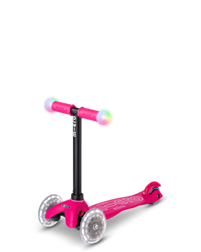 Micro Mini2Grow Deluxe Magic LED самокат