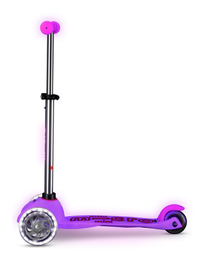 Micro Mini Deluxe Glow LED skrejritenis