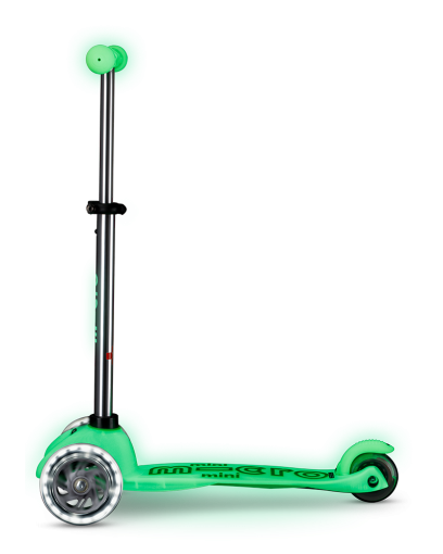 Micro Mini Deluxe Glow LED skrejritenis