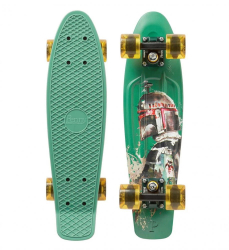 "Penny Boards ""22"" Torquoise and Star Wars"
