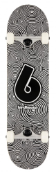 Birdhouse Complete Stage 1 Vertigo Logo Melns-White 7.75