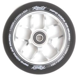 Ripot.lv Signature Pro skrejritenis ritenis 110mm Silver