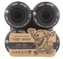 Arbor Signature Vice Tyler Howell 69mm Wheels Black