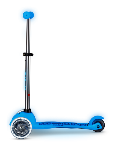 Micro Mini Deluxe Glow LED самокат