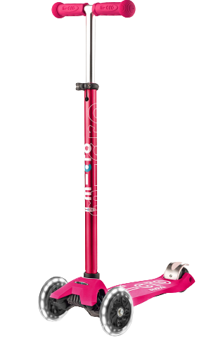 Micro Maxi Deluxe LED самокат