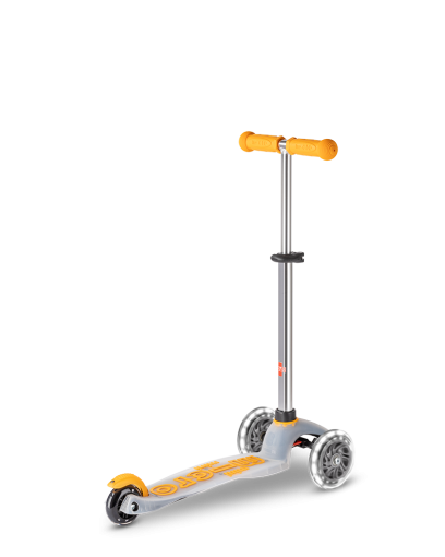 Micro Mini Deluxe Flux LED самокат