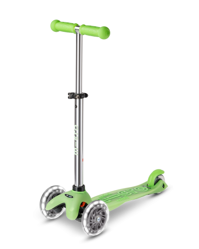 Micro Mini Deluxe Glow LED самокат