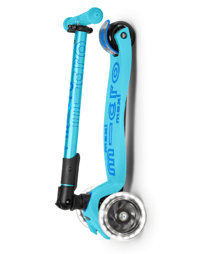 Micro Maxi Deluxe Foldable LED самокат