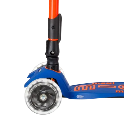 Micro Maxi Deluxe Foldable LED Neon самокат