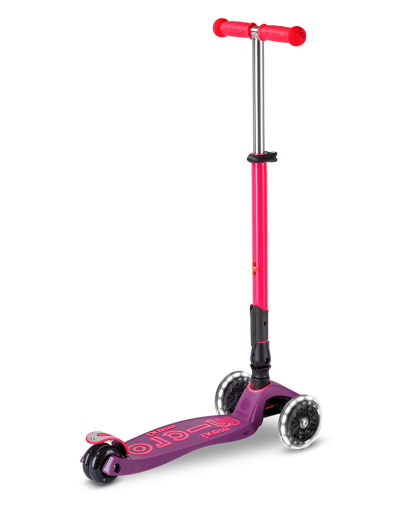 Micro Maxi Deluxe Foldable LED Neon skrejritenis