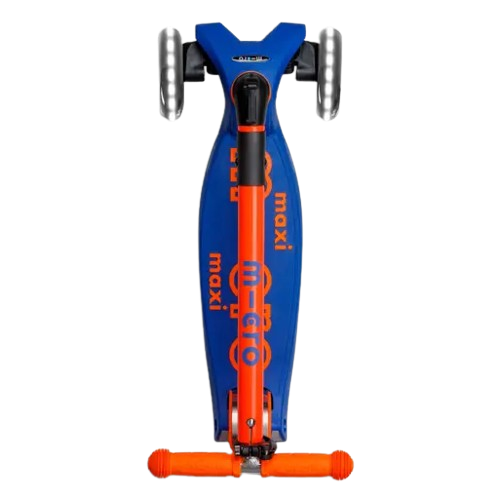 Micro Maxi Deluxe Foldable LED Neon самокат