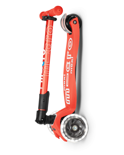 Micro Maxi Deluxe Foldable LED самокат