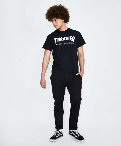 Thrasher T-shirt Skate Mag Black