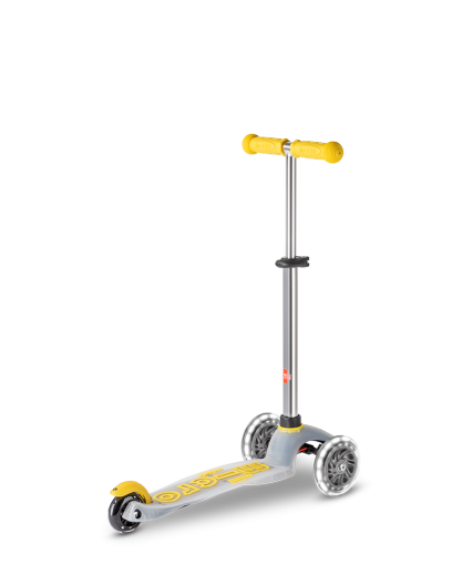 Micro Mini Deluxe Flux LED самокат