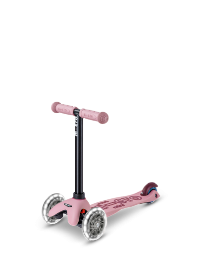 Micro Mini Deluxe Rock & Go LED scooter