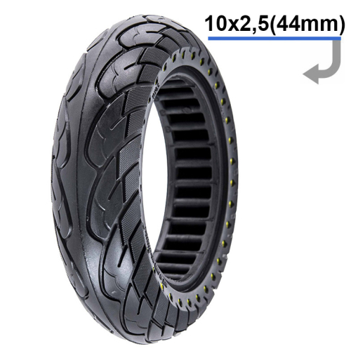 Segway Ninebot Max G30 10X2,50 ļoti viegla perforētā bezkameru riepa