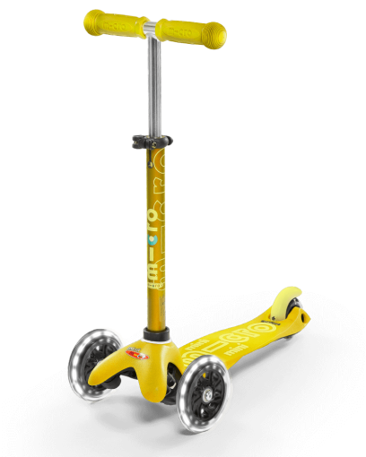 Micro Mini Deluxe LED самокат