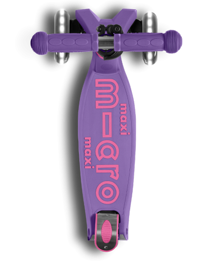 Micro Maxi Deluxe Foldable LED самокат