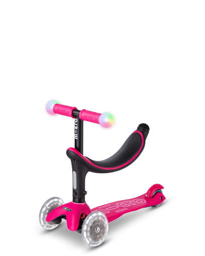 Micro Mini2Grow Deluxe Magic LED самокат