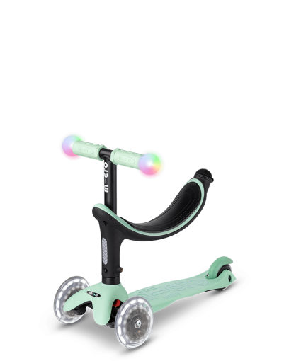 Micro Mini2Grow Deluxe Magic LED самокат