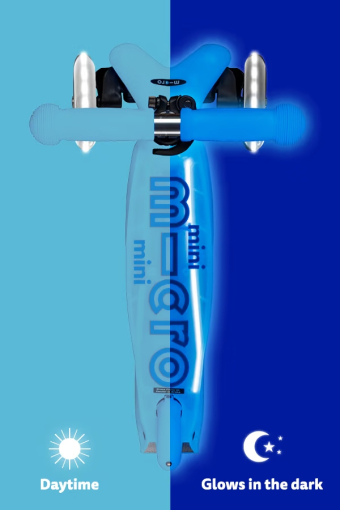 Micro Mini Deluxe Glow LED scooter