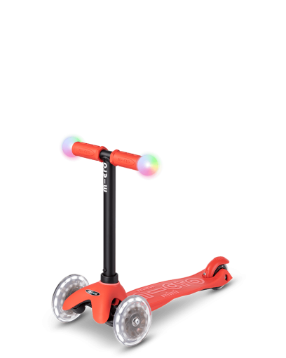 Micro Mini2Grow Deluxe Magic LED самокат