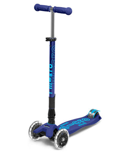 Micro Maxi Deluxe Foldable LED самокат