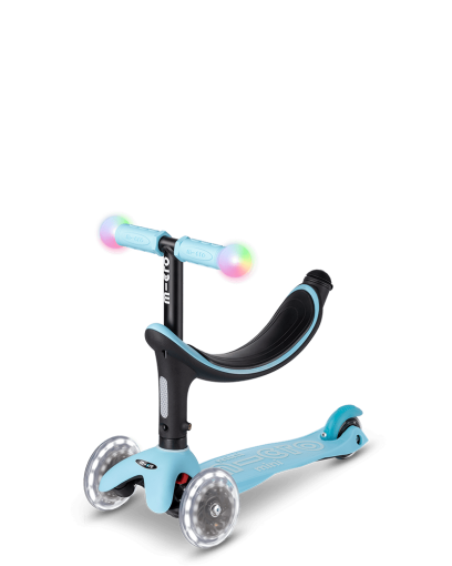 Micro Mini2Grow Deluxe Magic LED самокат