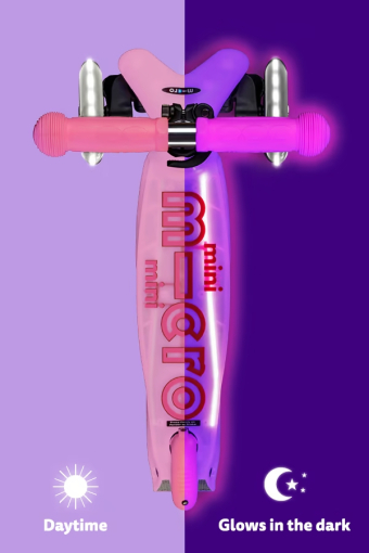 Micro Mini Deluxe Glow LED scooter