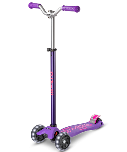 Micro Maxi Deluxe PRO LED самокат
