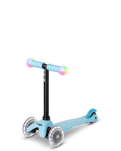 Micro Mini2Grow Deluxe Magic LED самокат