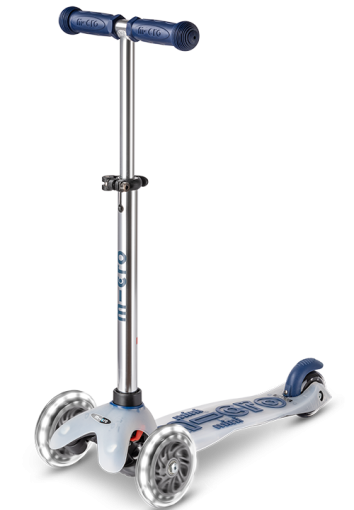 Micro Mini Deluxe Flux LED самокат