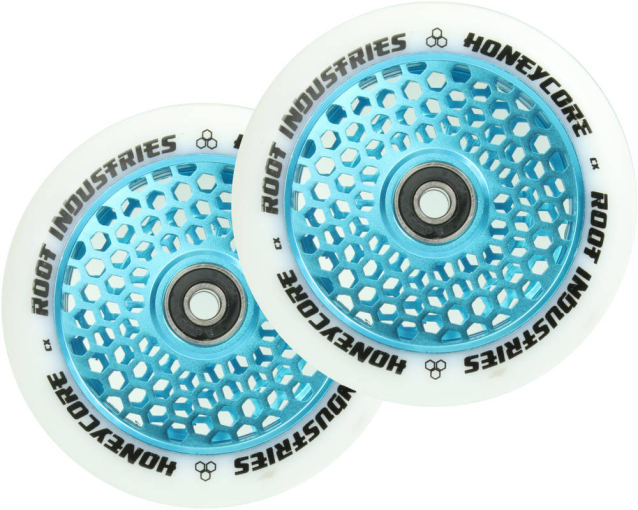 Root Industries Honeycore Wheels White 110mm