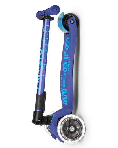 Micro Maxi Deluxe Foldable LED самокат