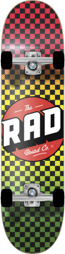 RAD Complete skateboard 8"