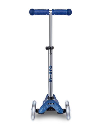 Micro Mini Deluxe Glitter LED самокат