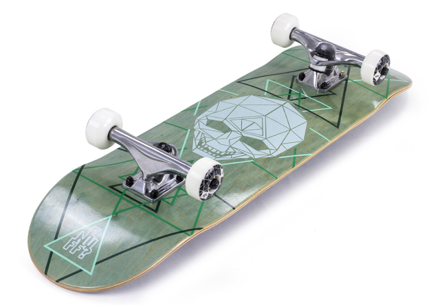 Enuff Geo Skull Complete scateboard 8"