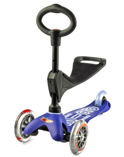 Micro Mini 3 in 1 Deluxe skrejritenis
