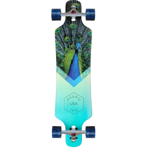 Madrid Spade 39" Peafowl longboard