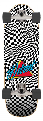 D Street Surfskate Check Warp cruizer