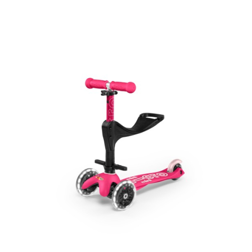 Micro Mini 3 in 1 Deluxe Plus LED самокат