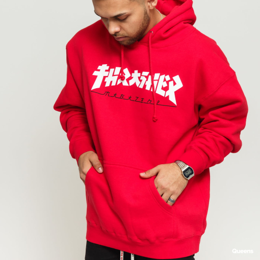 Thrasher толстовка с капюшоном Godzilla