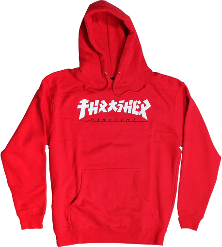 Thrasher толстовка с капюшоном Godzilla