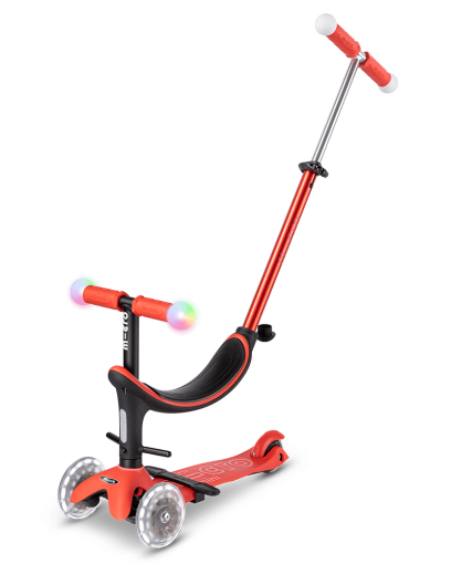 Micro Mini2Grow Deluxe Magic LED самокат
