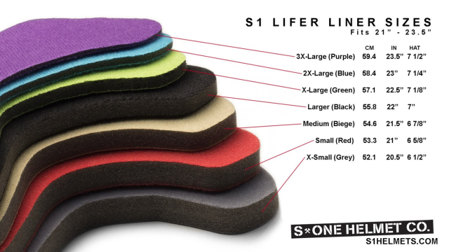 S-One Lifer сменные вкладыши для каски