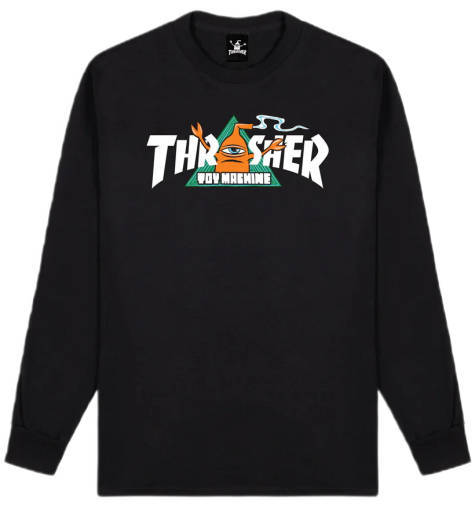 Thrasher x Toy Machine битловка Vortex
