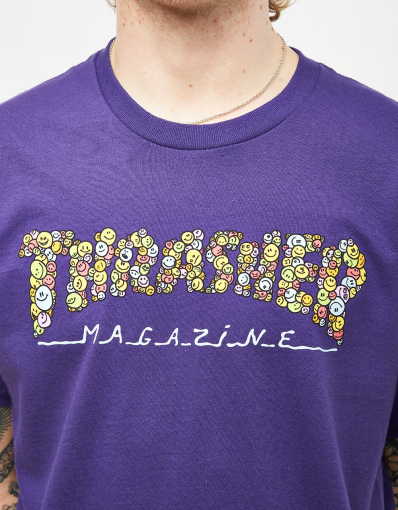 Thrasher майка Smile by Spanky